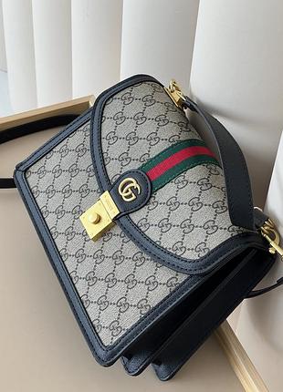 GG Supreme Monogram Padlock Handbag - Image 3