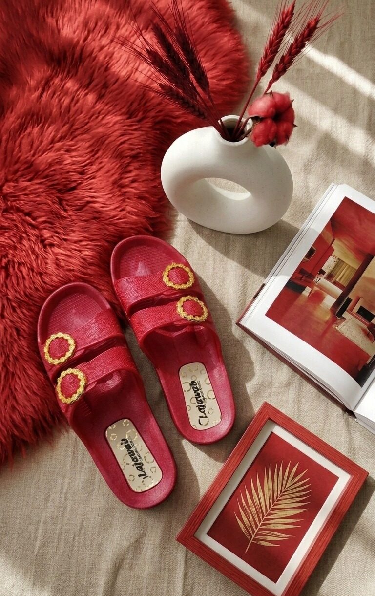 ML Ruby Double Strap Comfort Slides
